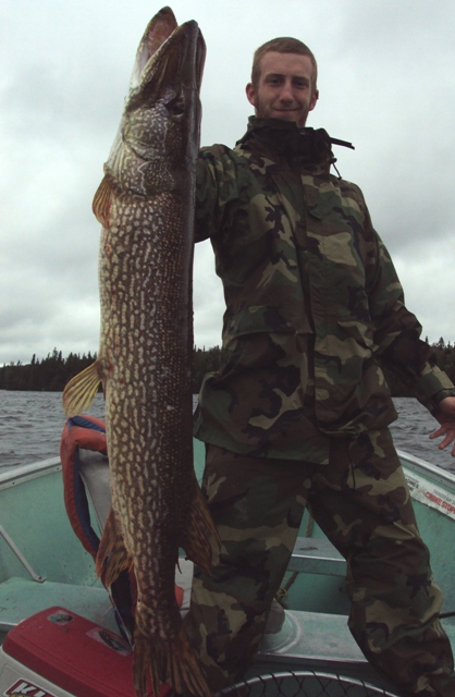 Jigging Early Summer Pike  Ontario Northern Pike Fishing